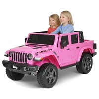 R727  Hyper Toys Pink Jeep Ride-on, 12V, Ages 3-8