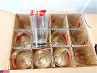 12 - BUDWEISER GLASSES