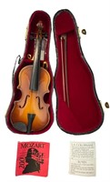 Mozart 200 Miniature Violin Model