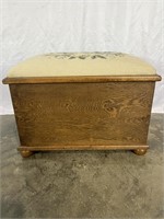 STORAGE BENCH