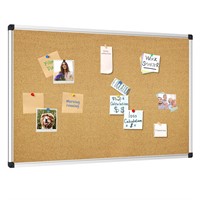 XBoard Cork Board 48 x 36, Bulletin Board