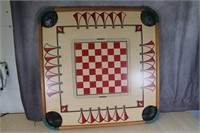 Vintage Genuine Carrom Gameboard