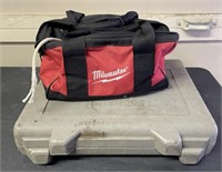 Filled Tool Bag w/ Porter + Cable Drill