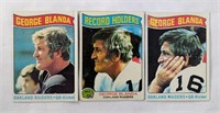 3 1975 Topps George Blanda Highlights Cards