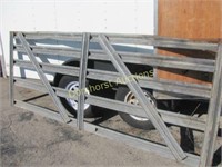 GALVANIZED PANEL FARM GATE 4'H X 10'L