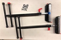 Pair of folding rolling  stands