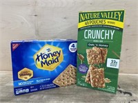 49 pack nature valley & honey maid graham crackers