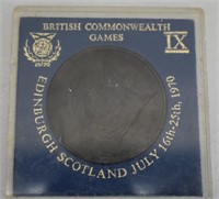 1970 British Commonwealth Games Medallion
