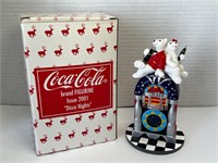 2001 Coca Cola Figurine "Disco Nights"