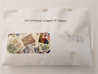 1900 Variety Of Canadian Stamps Sealed & Not