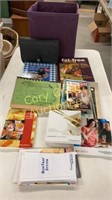 Cookbooks, Weight Watchers program books and