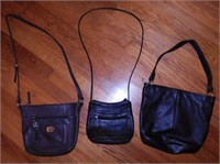 3 Stone Mountain leather purses