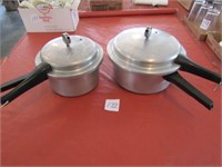 2 PRESSURE COOKERS