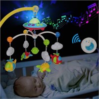 Baby Musical Crib Mobile with Hanging Rotating Toy