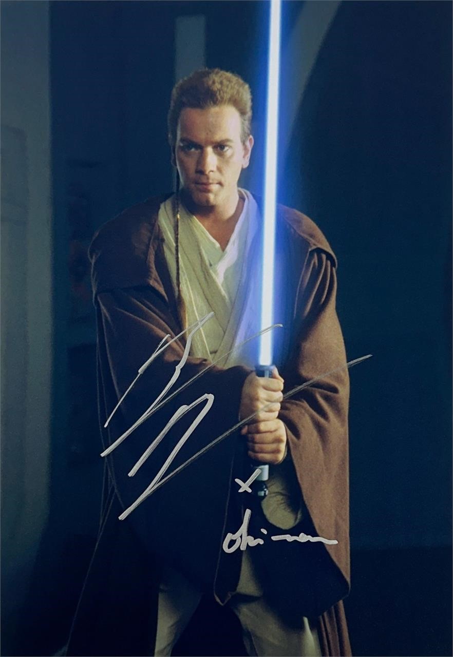 Autograph COA MARVEL Star Wars Disney Model Legend Photos T