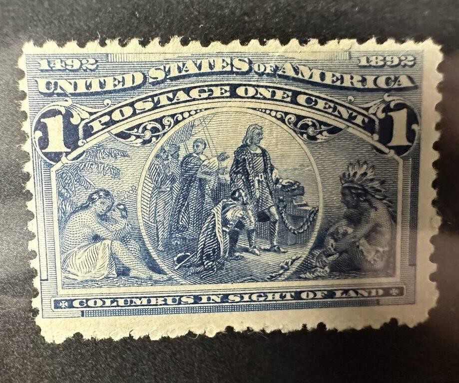 230 MINT OG 1893 COLUMBIAN EXPO ISS STAMP