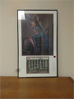 Bodies by sherman 1954 calendar with woman