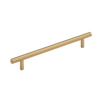 7-9/16 in. Champagne Bronze Bar Drawer Pull