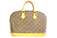 Louis Vuitton Brown Alma Bag