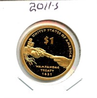 2011-S Proof Sacagawea Dollar