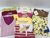 NWT Ladies Tops Shirts Classic Elements