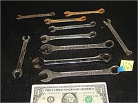 10ct Mixed Combo Wrenches