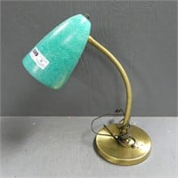 Mid Century Fiberglass Shade Desk Lamp