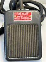 Vintage Time-O-Lite Foot Switch Model FS-59