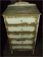 French Provincial Lingerie Chest 21" x 17" x 44"