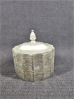 Godinger Silver Plated Lined Trinket Box