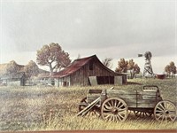 Barn / Wagon Scene