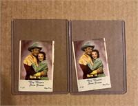 1952 Dutch Gum Roy Rogers F Set 5 card lot