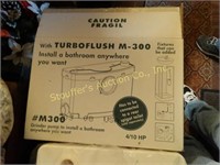 Turbo flush M 300 toilet - new - orig. box