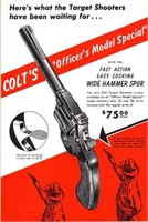 Colt's "Officer Model's Special" Gun poster
