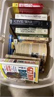 Books in bin