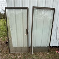 2 Glass Doors