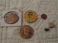 lucky teter tokens & badge