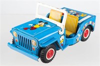 Marx Disney Tin Litho Jeep