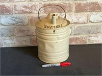 OLD PAINTED GAS CAN