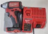 Milwaukee ¼" Hex Impact Driver, Charger &