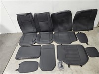 13 piece leather car seat cover set