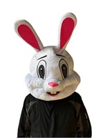 Plush Easter Bunny Mascot Head Rabbit Animal Mask