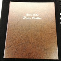 Brown Peace Dollar 1921-1935 Collectors Binder