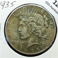 1935 Peace Dollar $1