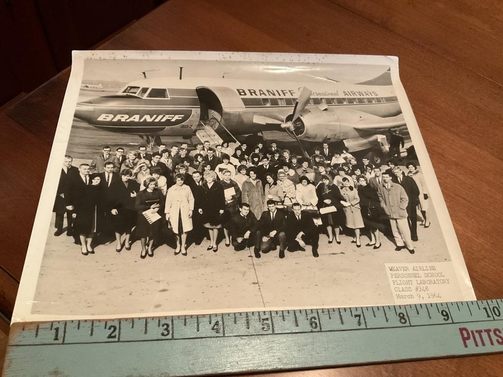 Vintage aviation photograph