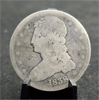 1838 Bust Half  Dollar