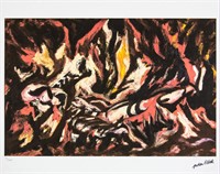 Jackson Pollock 'The Flame'
