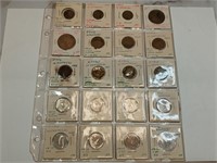 OF) Lot of foreign coins