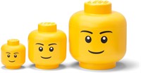 LEGO Storage Head Collection Boy Boy Set