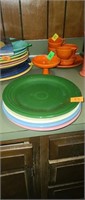 Genuine Fiesta Dinner Plates App 4pcs